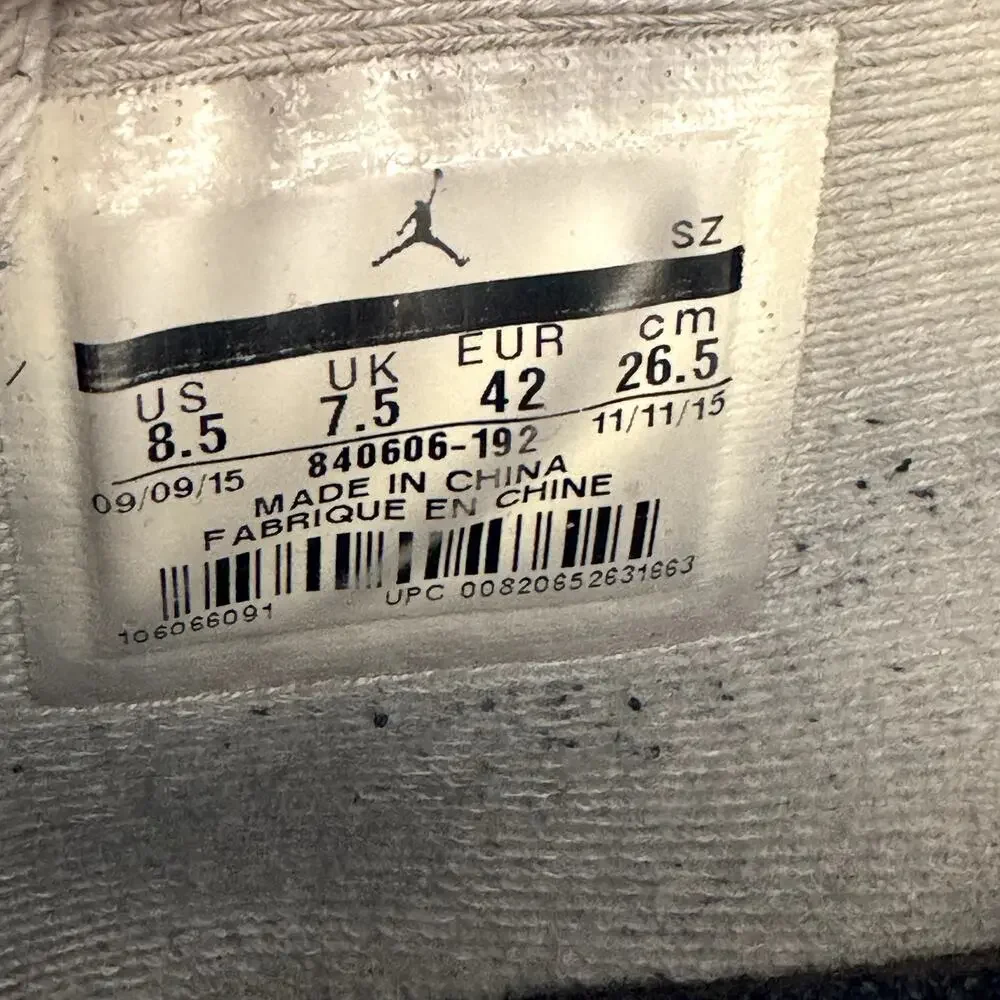 Size 8.5 - Nike Air Jordan 4 Retro OG White Cement 2016 Men's Shoes